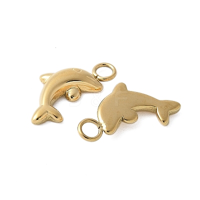 304 Stainless Steel Charms STAS-G353-03G-01-1