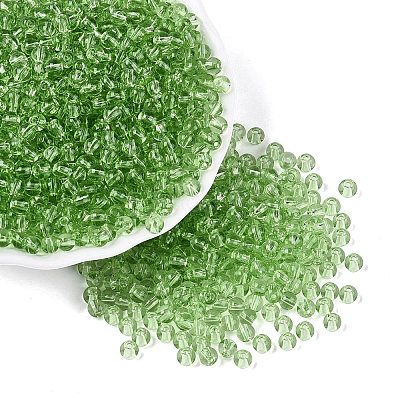FGB Transparent Glass Seed Beads SEED-N013-01A-07-1