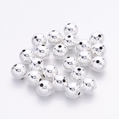 Brass Beads ECR8MM-S-1