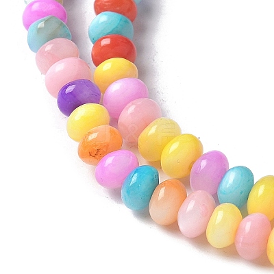 Natural Freshwater Shell Beads Strands SSHEL-C013-08B-1