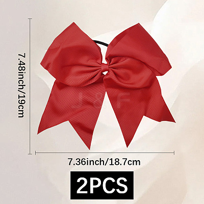2Pcs Rubber Hair Ties MRMJ-SC0001-49L-1