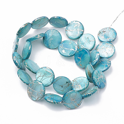 Natural Freshwater Shell Beads Strands X-SHEL-N020-2-02C-1