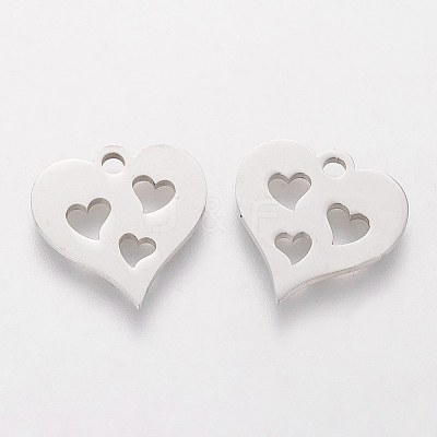 Non-Tarnish 304 Stainless Steel Charms LS-STAS-Q201-T144-1