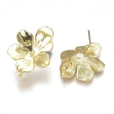Alloy Stud Earring Findings PALLOY-S121-62-1