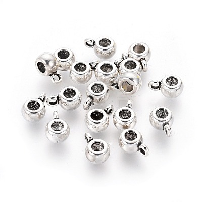 Tibetan Style Tube Bails WAB017H-AS-RS-1