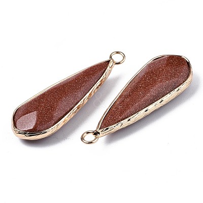 Synthetic Goldstone Pendants G-S359-319D-1