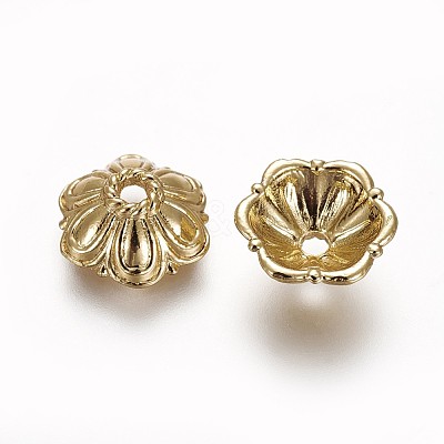 Alloy Bead Caps PALLOY-L216-03G-1