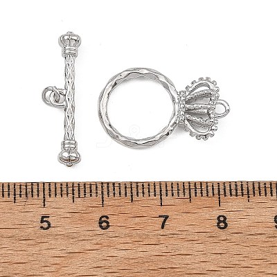 SHEGRACE Crown Brass Toggle Clasps XGRQ58345-787P-1