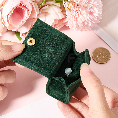 1Pc Arch Velvet Jewelry Storage Boxes CON-GF0001-17A-1