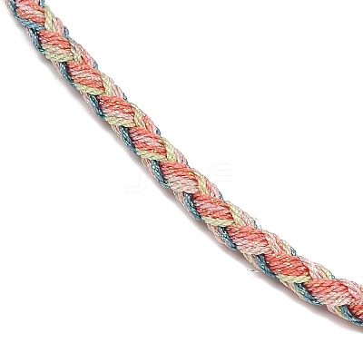 3.5MM Round Nylon Cotton Cord Necklace Making NJEW-C106-03G-08-1