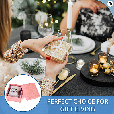 Rectangle Paper Jewelry Gift Boxes CON-TAC0010-91D-1