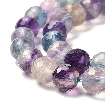 Natural Fluorite Beads Strands G-K345-A02-02A-1