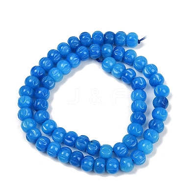 Natural Malaysia Jade Beads Strands G-Z080-B01-8x6mm-01-1