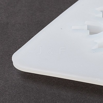 Key & Snowflake Shape DIY Pendant Silicone Molds LS-DIY-F114-17-1