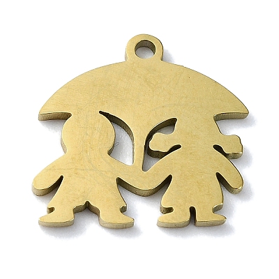 304 Stainless Steel Charms STAS-C097-32G-1