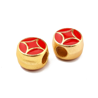 CCB Plastic European Beads CCB-P015-01G-02-1