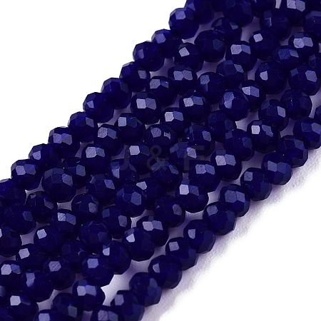 Glass Beads Strands EGLA-T021-01B-1