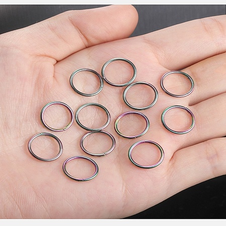 316L Surgical Stainless Steel Hoop Cartilage Earrings WGB51CA-17-1