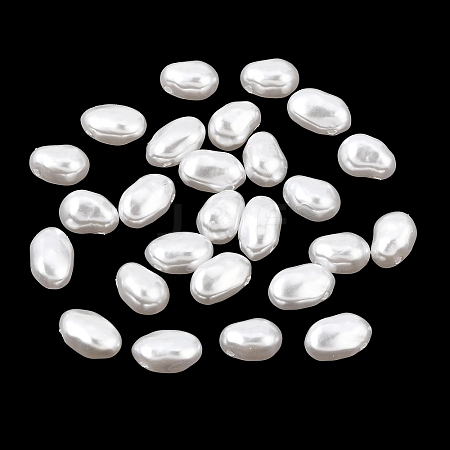ABS Plastic Imitation Pearl Beads PL-CBA8DB3-12-1