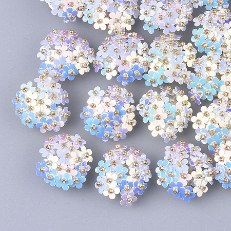 PVC Paillette Cabochons X-FIND-S321-01N-1