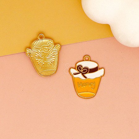 Alloy Enamel Pendants PW-WGEC5E2-03-1