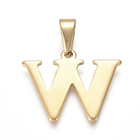 304 Stainless Steel Pendants STAS-F106-95G-W-1