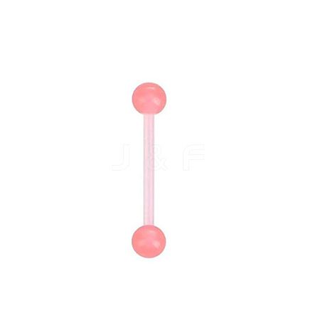 Luminous Acrylic 15 Gauge Tongue Rings WG90989-07-1