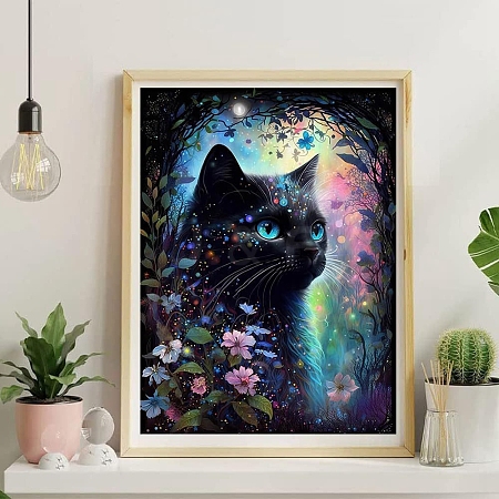 DIY Cat Diamond Painting Kit PW-WG865E0-03-1