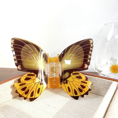 Acrylic Claw Hair Clips PW-WGBB546-06-1