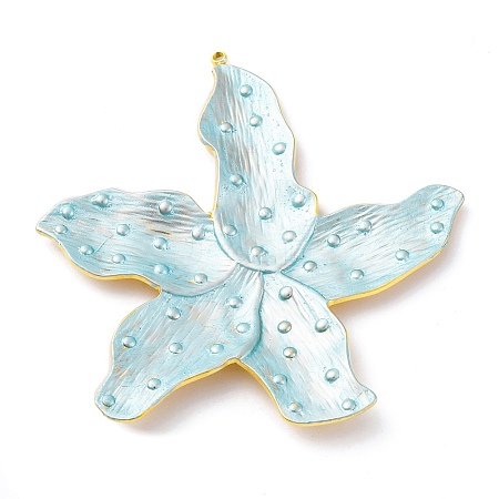 304 Stainless Steel Enamel Big Pendants STAS-S163-04A-G-1
