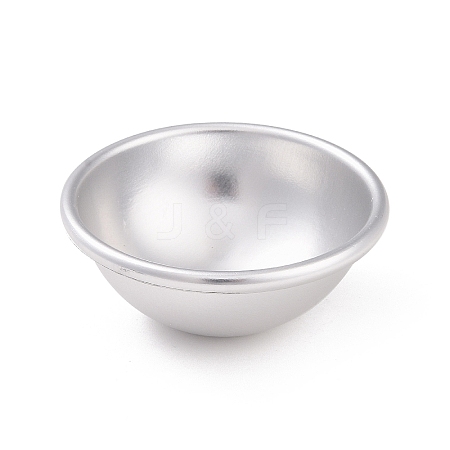 Aluminum Half Sphere Molds LS-AJEW-E048-01P-03-1
