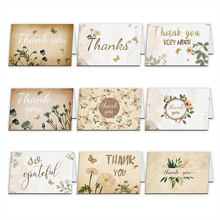 Thank You Theme Cards DIY-WH0205-006-1