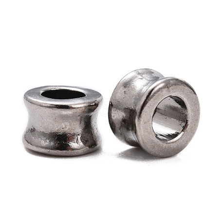 Tibetan Style Alloy European Beads K0PCJ052-1