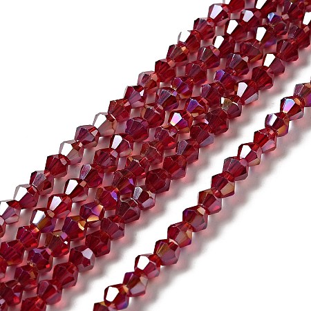 Glass Beads Strands X-EGLA-S056-11-1