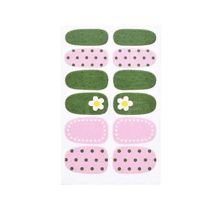 Flower Series Full Cover Nail Decal Stickers MRMJ-T109-WSZ509-1