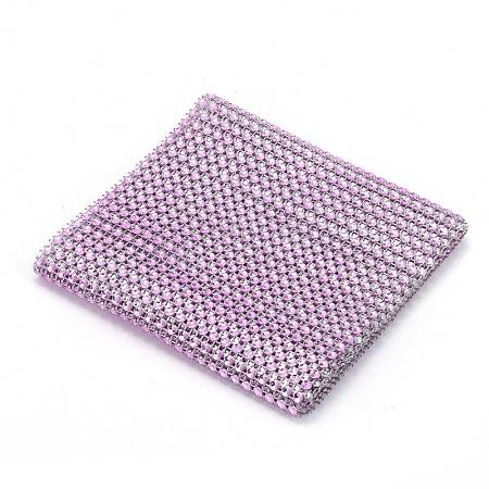 24 Rows Plastic Diamond Mesh Wrap Roll DIY-L049-05P-1