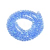 Electroplate Glass Beads Strands EGLA-A044-T3mm-L14-3