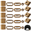 36Sets Iron Baseball Hat Cap Buckle Strap Clasp Clip Kit IFIN-CY0001-02-1
