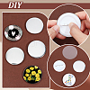 Flat Round Blank Badge Button Parts DIY-WH0430-387A-4