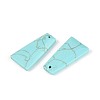 Synthetic Turquoise Pendants G-Q601-10C-2