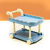 Plastic Dining Cart Mini Model PW-WGB4EEE-01-1