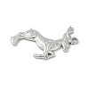 304 Stainless Steel Deer Pendants STAS-S186-07B-P-2