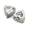 304 Stainless Steel Charms Micro Pave Cubic Zirconia STAS-L022-089P-2