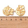 304 Stainless Steel with Crystal Rhinestone & ABS Plastic Imitation Pearl Pendants RB-CBAB7FA-01G-3