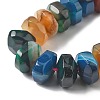 Natural Agate Beads Strands G-K392-A21-3