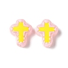 Baking Paint Glass Enamel Beads BLOW-D300-06R-1-1
