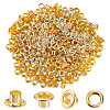 300 Sets Iron Grommet Eyelet Findings SCRA-GF0001-09B-1