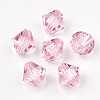 Transparent Acrylic Beads TACR-S146-4mm-02-2