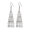 Non-Tarnish 304 Stainless Steel Link Bar Dangle Earrings EJEW-JE05967-1