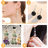80Pcs 2 Colors Brass Earring Hooks KK-DC0002-21-5